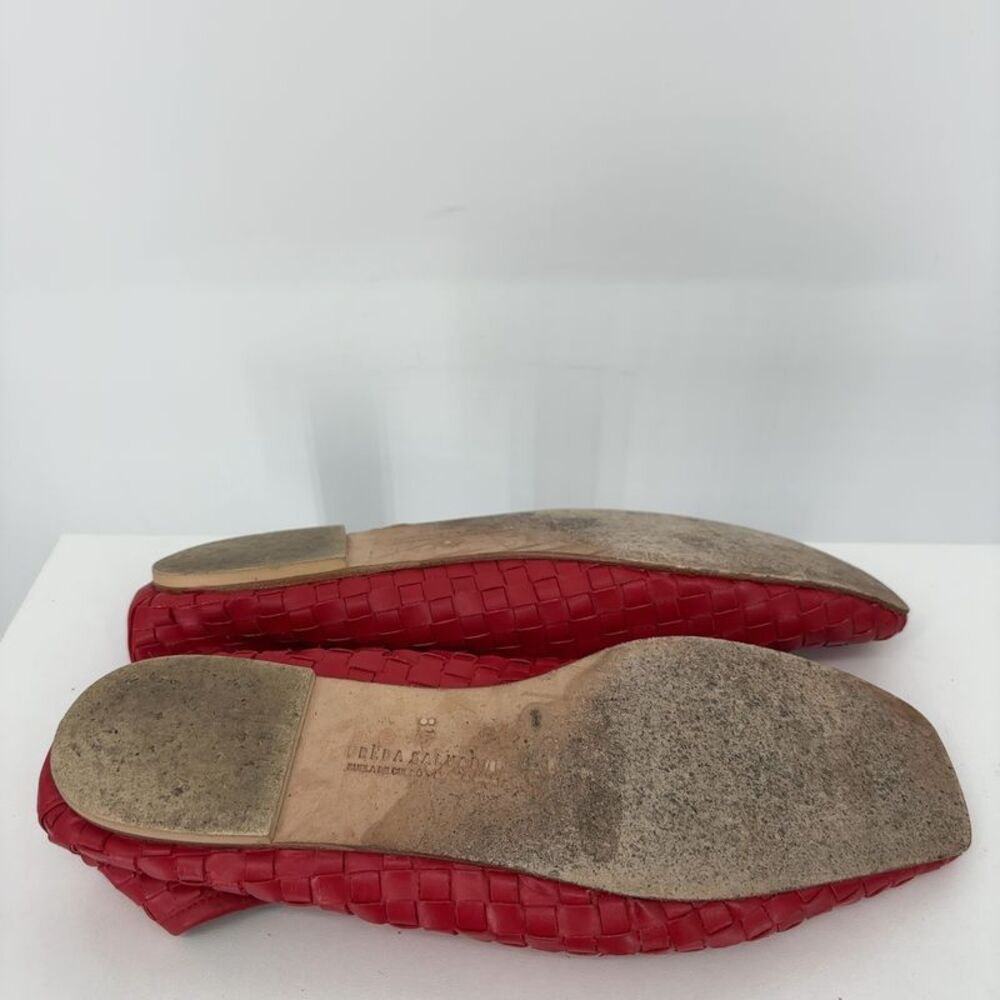 Freda Salvador Comfy Flats In Red - Picture 7 of 7